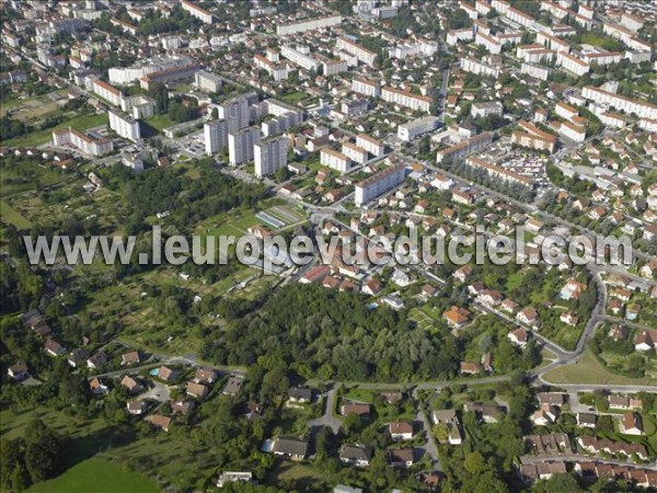 Photo aérienne de Besançon Photo aérienne de Besançon