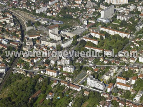 Photo aérienne de Besançon Photo aérienne de Besançon