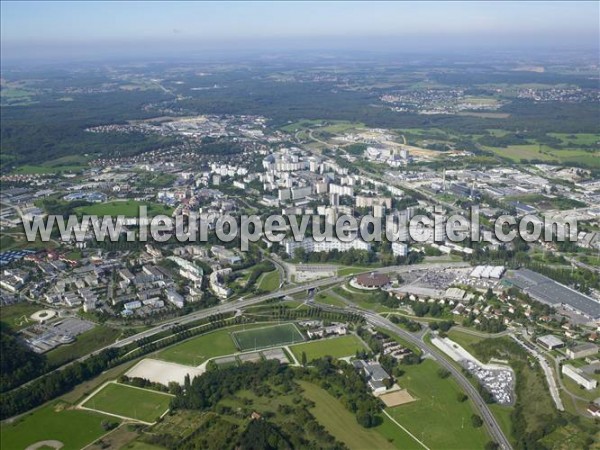 Photo aérienne de Besançon Photo aérienne de Besançon
