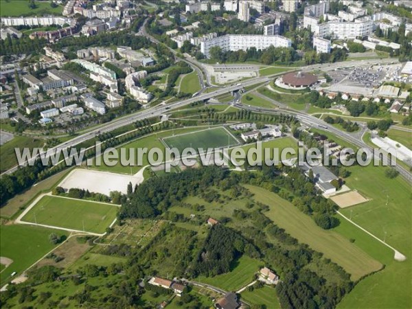 Photo aérienne de Besançon Photo aérienne de Besançon