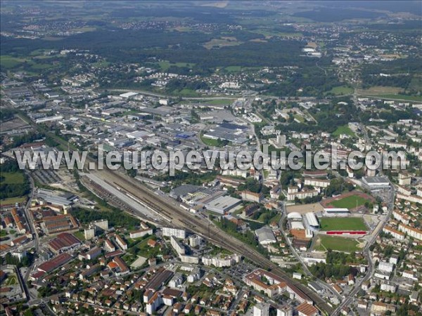 Photo aérienne de Besançon Photo aérienne de Besançon