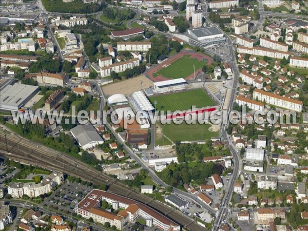 Photo aérienne de Besançon Photo aérienne de Besançon