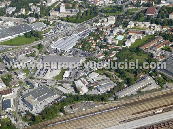 Photo aérienne de Besançon Photo aérienne de Besançon