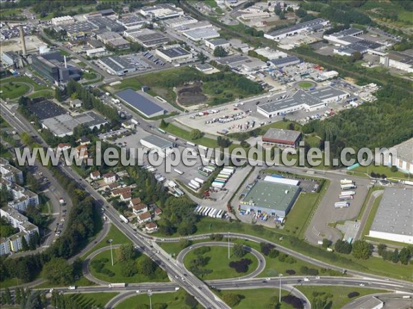 Photo aérienne de Besançon Photo aérienne de Besançon
