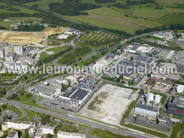 Photo aérienne de Besançon Photo aérienne de Besançon