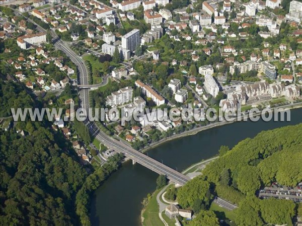 Photo aérienne de Besançon Photo aérienne de Besançon