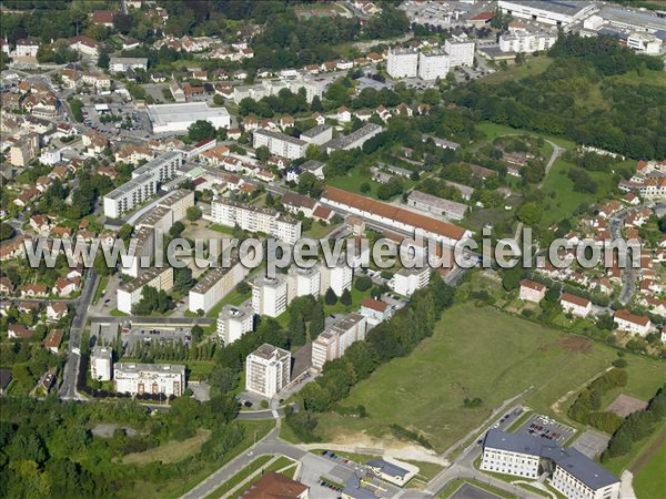 Photo aérienne de Besançon Photo aérienne de Besançon