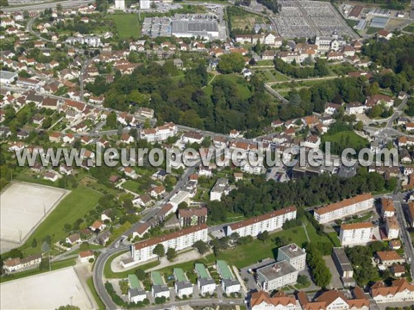 Photo aérienne de Besançon Photo aérienne de Besançon