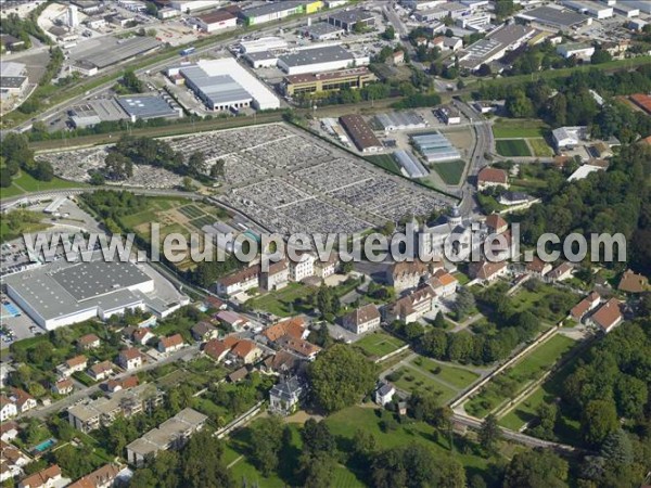 Photo aérienne de Besançon Photo aérienne de Besançon