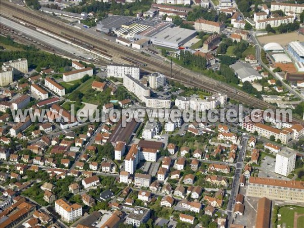 Photo aérienne de Besançon Photo aérienne de Besançon