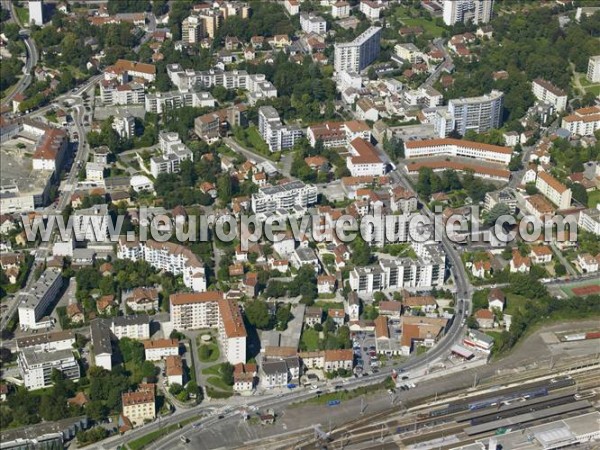 Photo aérienne de Besançon Photo aérienne de Besançon