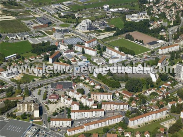 Photo aérienne de Besançon Photo aérienne de Besançon
