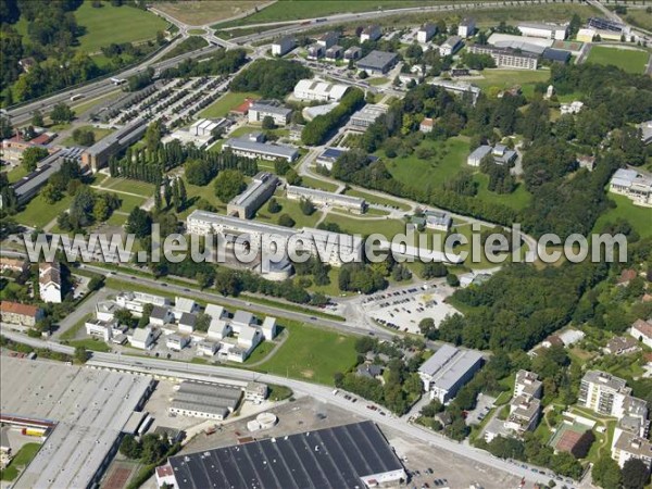 Photo aérienne de Besançon Photo aérienne de Besançon