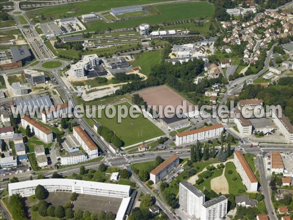 Photo aérienne de Besançon Photo aérienne de Besançon