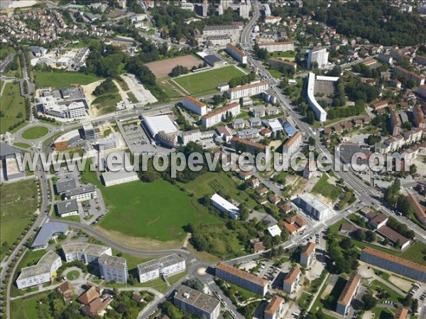 Photo aérienne de Besançon Photo aérienne de Besançon