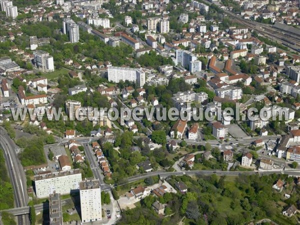Photo aérienne de Besançon Photo aérienne de Besançon