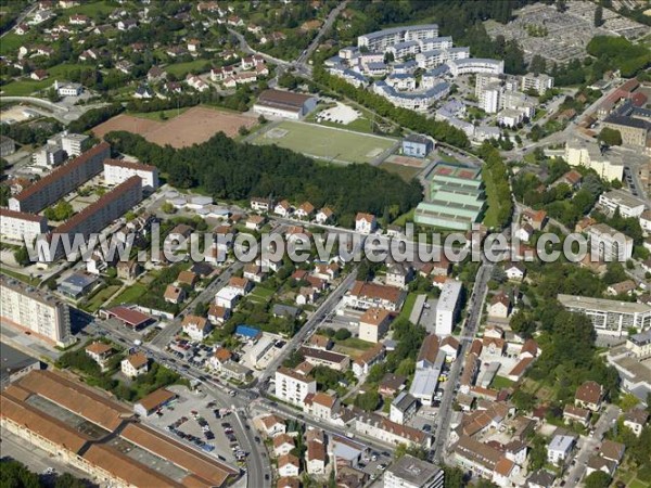 Photo aérienne de Besançon Photo aérienne de Besançon
