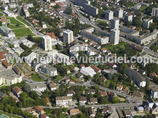 Photo aérienne de Besançon Photo aérienne de Besançon