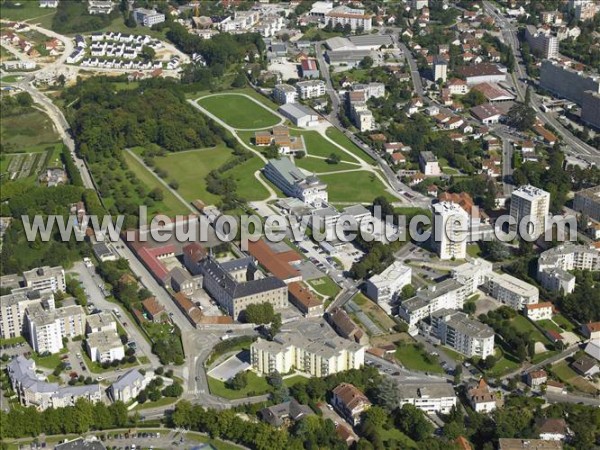 Photo aérienne de Besançon Photo aérienne de Besançon