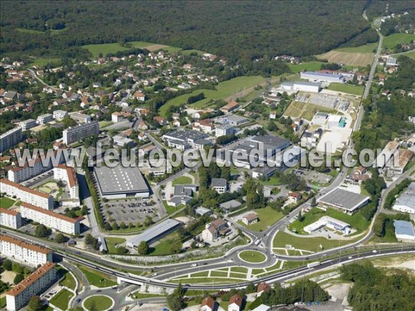 Photo aérienne de Besançon Photo aérienne de Besançon