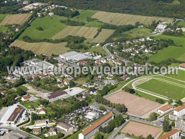 Photo aérienne de Besançon Photo aérienne de Besançon