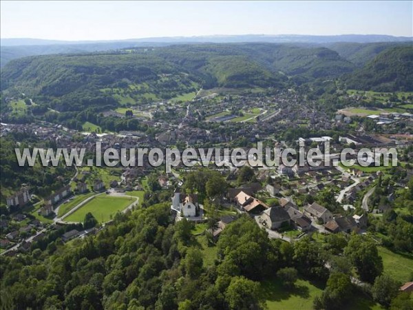 Photo aérienne de Ornans