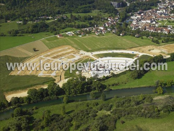 Photo aérienne de Ornans