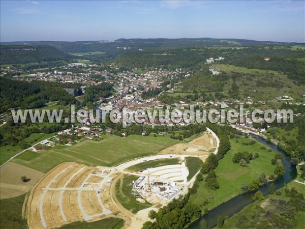 Photo aérienne de Ornans