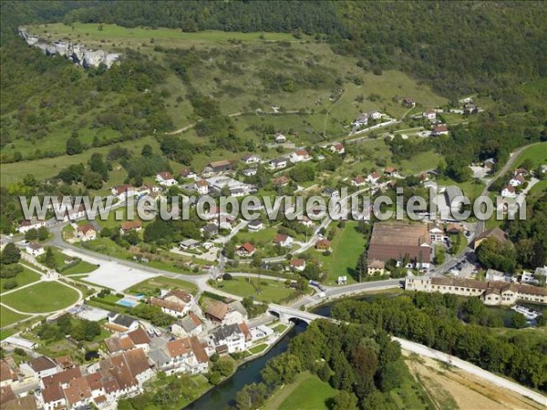 Photo aérienne de Ornans