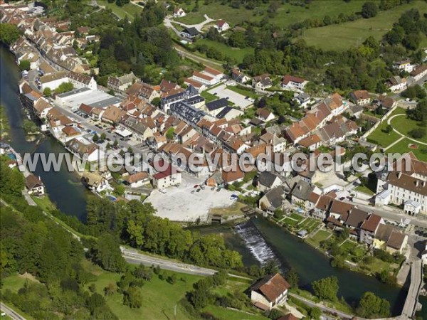 Photo aérienne de Ornans