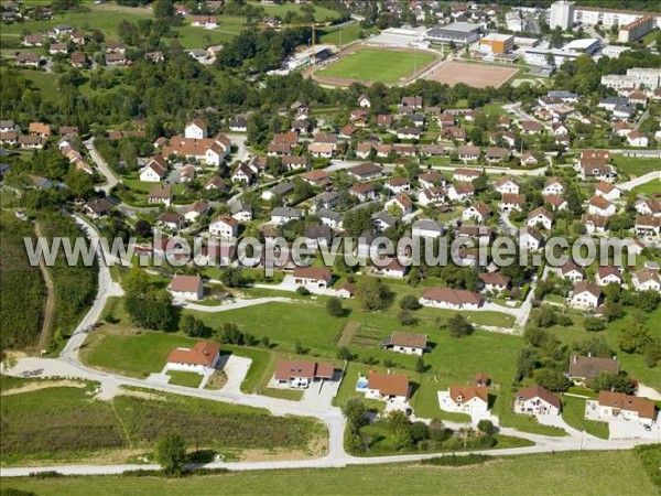 Photo aérienne de Ornans