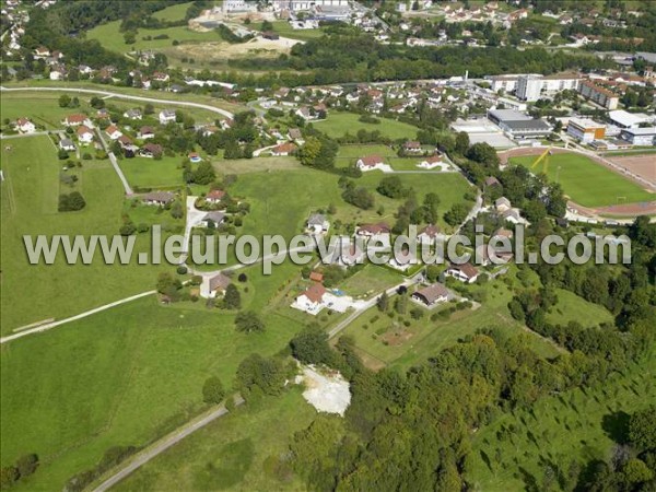 Photo aérienne de Ornans