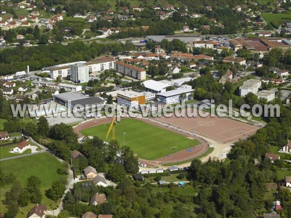 Photo aérienne de Ornans