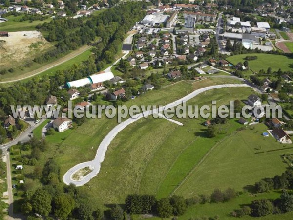 Photo aérienne de Ornans