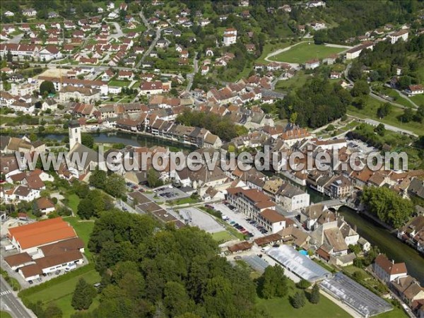 Photo aérienne de Ornans