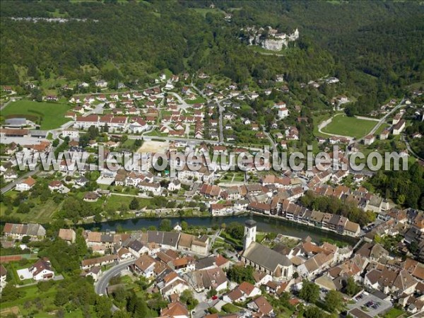 Photo aérienne de Ornans