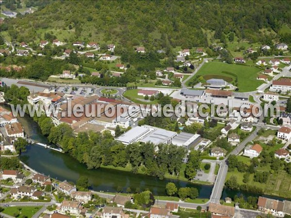 Photo aérienne de Ornans