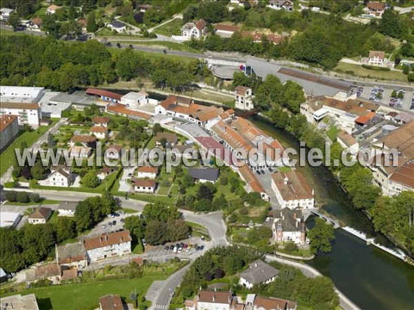 Photo aérienne de Ornans