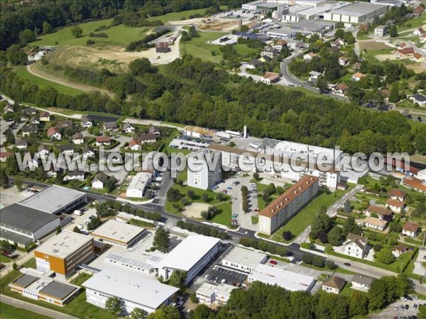 Photo aérienne de Ornans