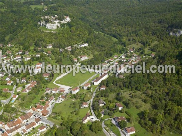 Photo aérienne de Ornans