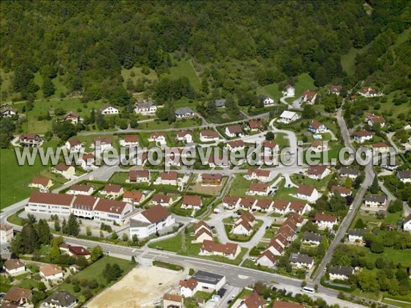 Photo aérienne de Ornans