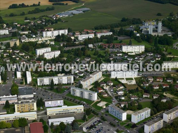 Photo aérienne de Bethoncourt