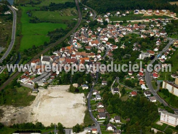 Photo aérienne de Bethoncourt