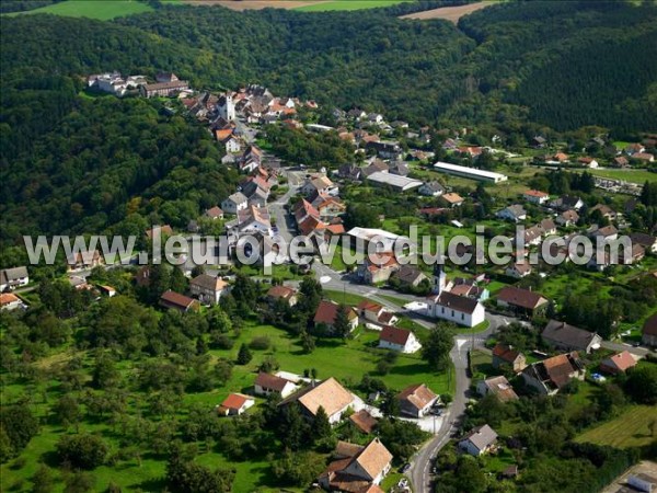 Photo aérienne de Blamont