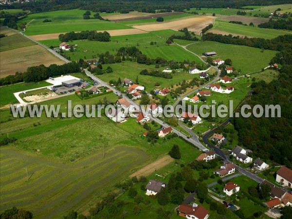 Photo aérienne de Blamont