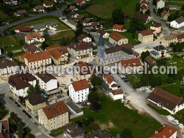 Photo aérienne de Charquemont