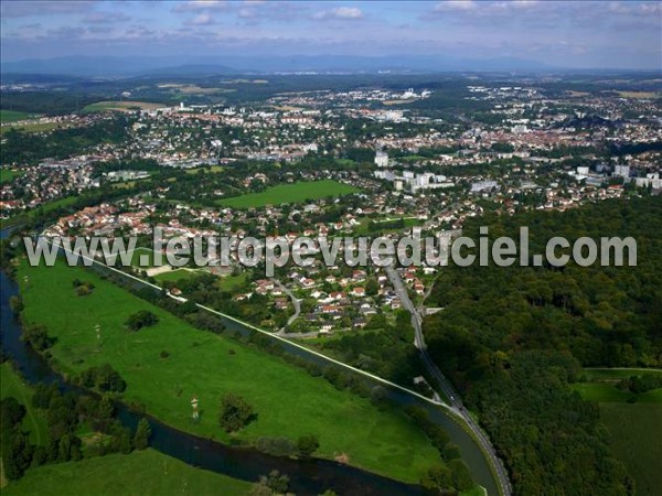 Photo aérienne de Courcelles-ls-Montbliard