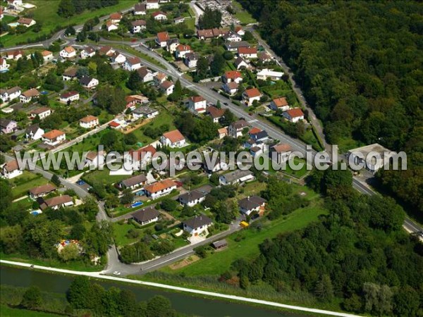 Photo aérienne de Courcelles-ls-Montbliard