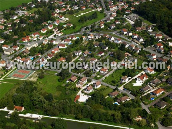 Photo aérienne de Courcelles-ls-Montbliard