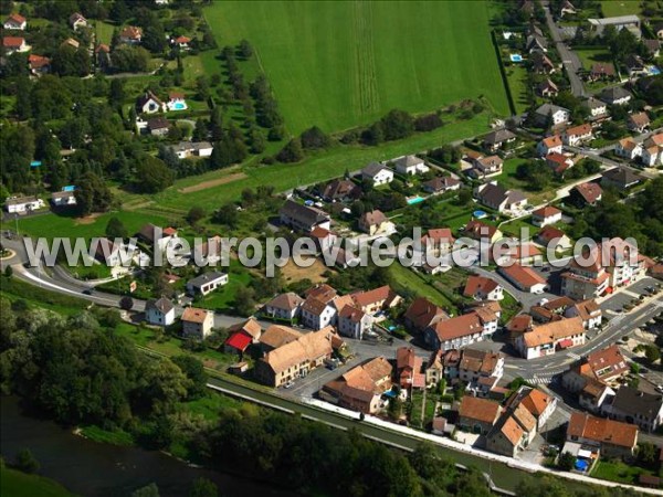 Photo aérienne de Courcelles-ls-Montbliard